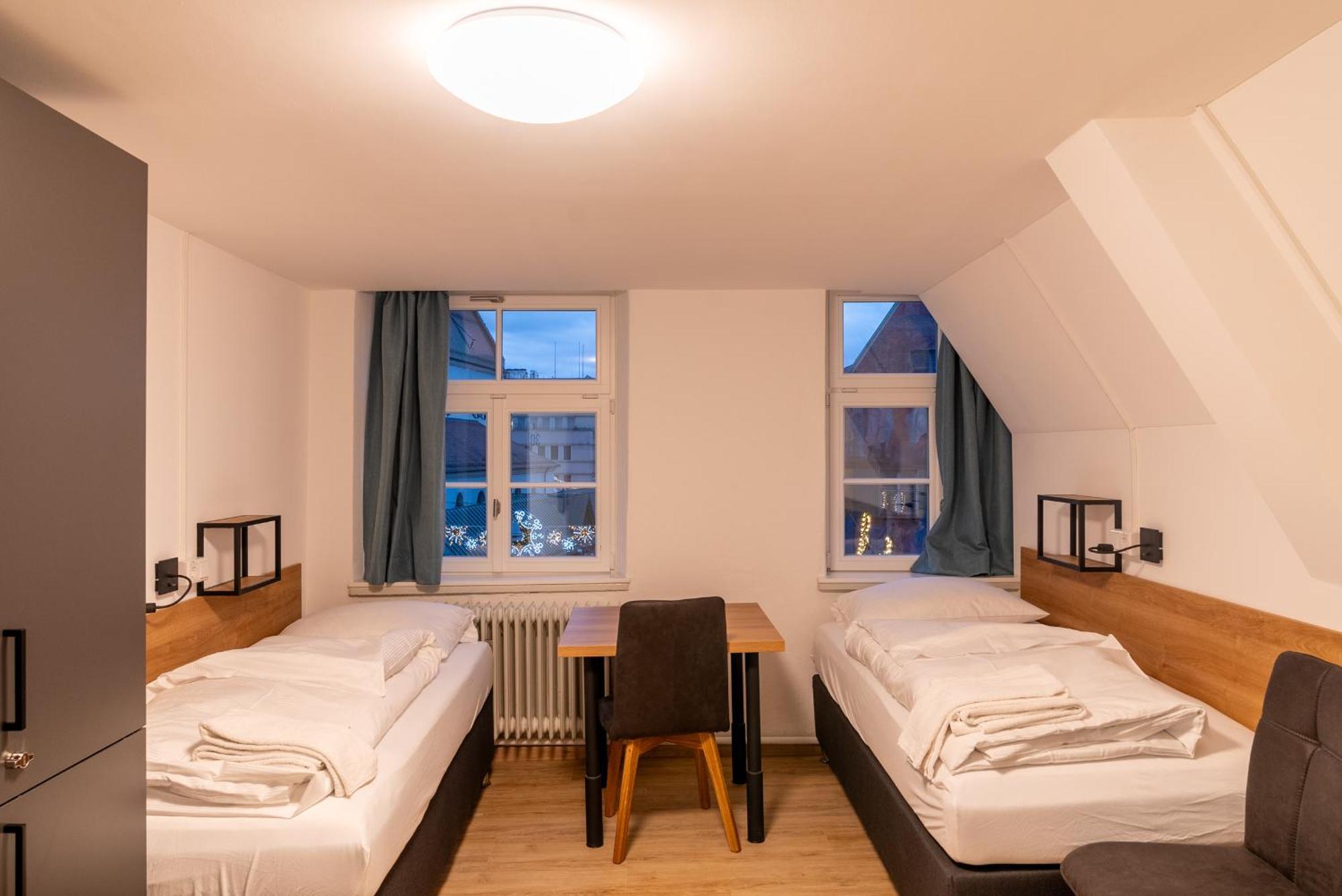 Brauhaus-Hotel Koenig Von Flandern Augsburg Dış mekan fotoğraf