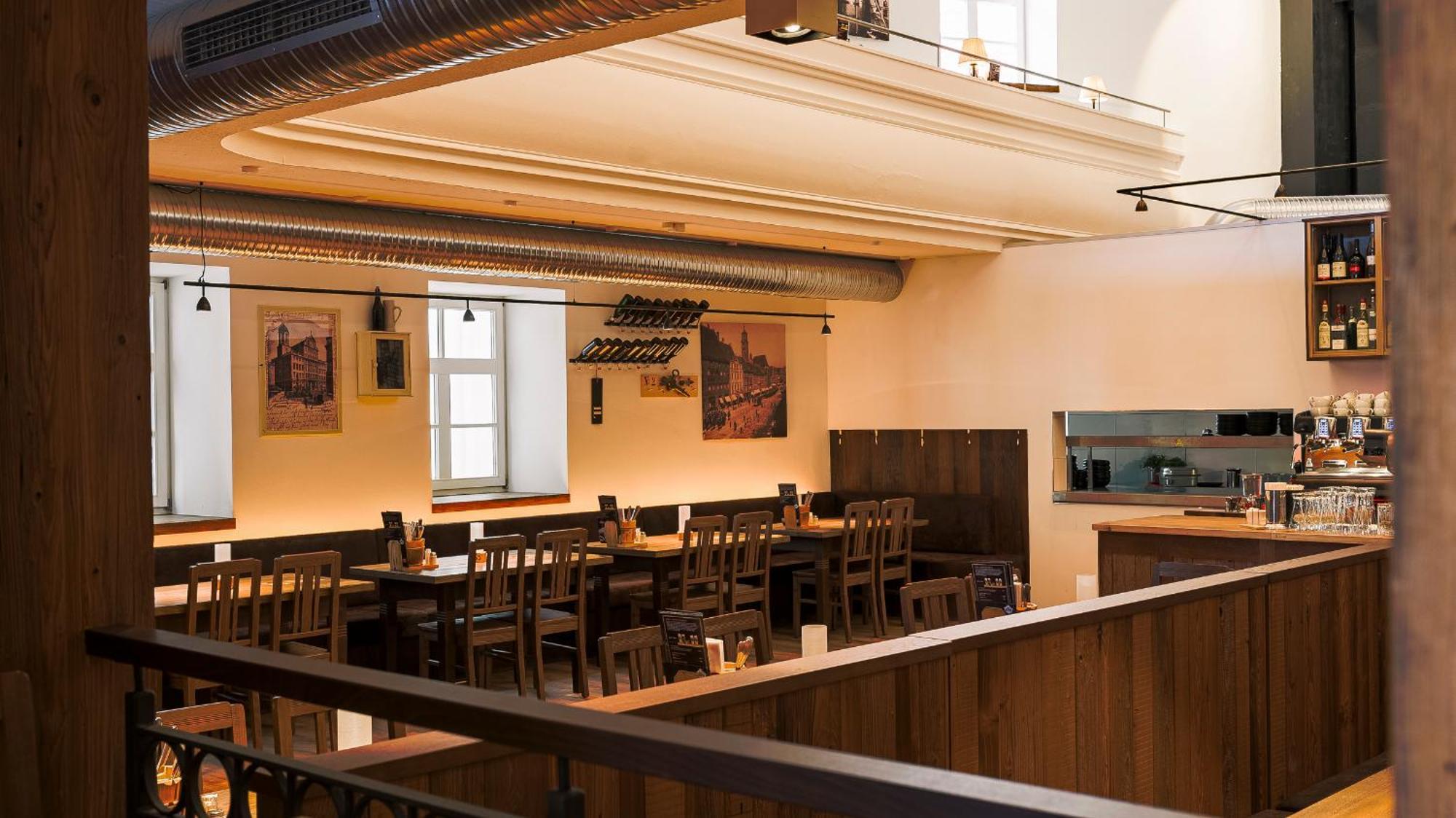 Brauhaus-Hotel Koenig Von Flandern Augsburg Dış mekan fotoğraf