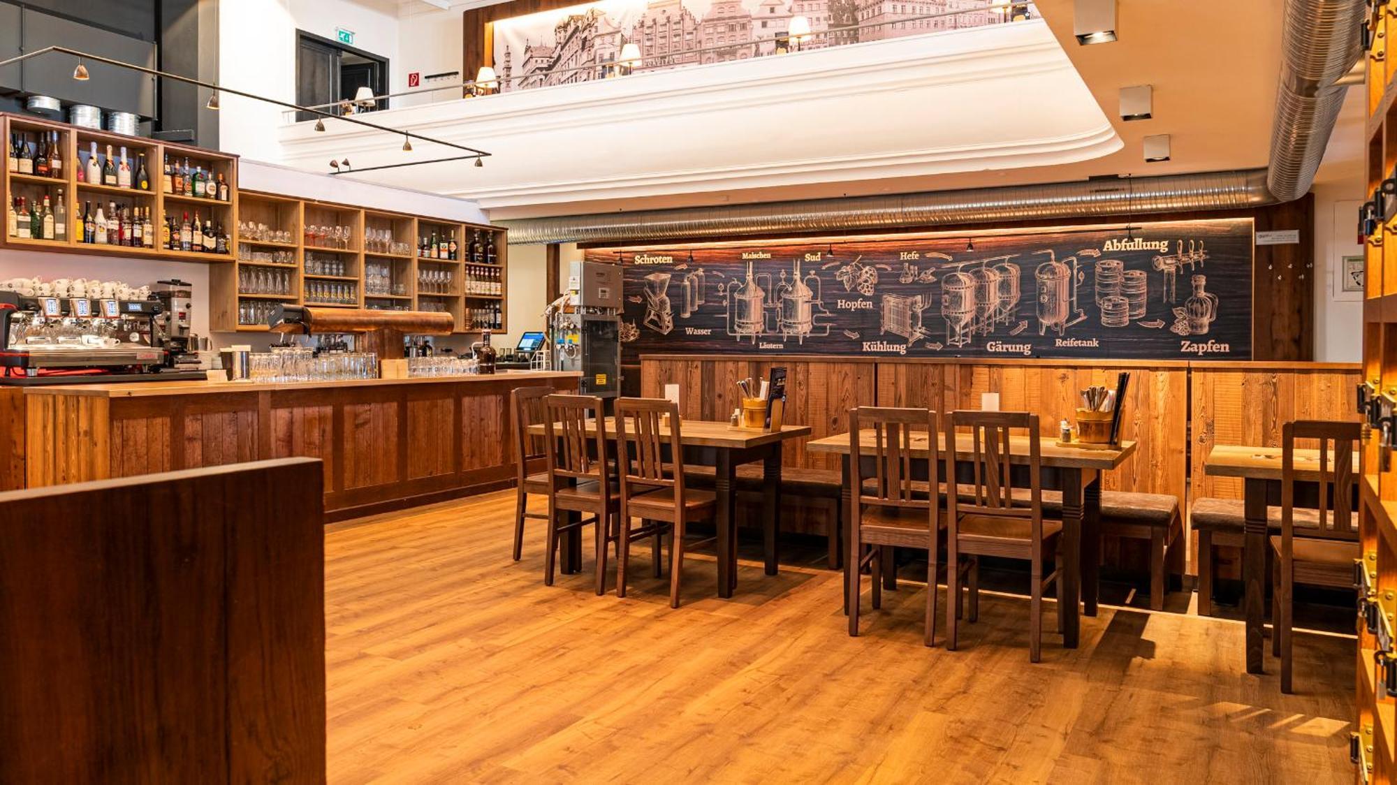 Brauhaus-Hotel Koenig Von Flandern Augsburg Dış mekan fotoğraf